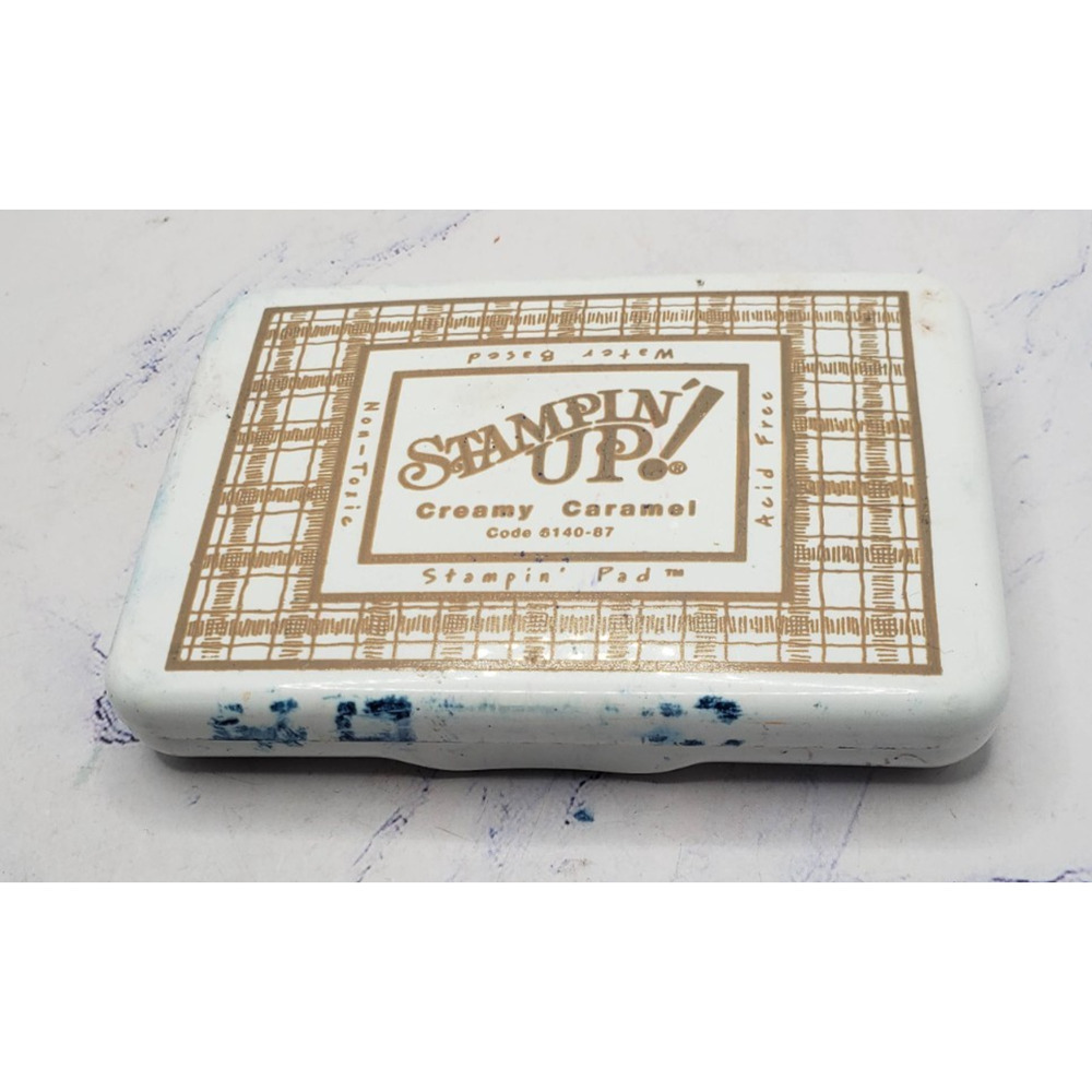 Stampin’ Up! Creamy Caramel Water Based Dye Ink Original Style Pad 87-101